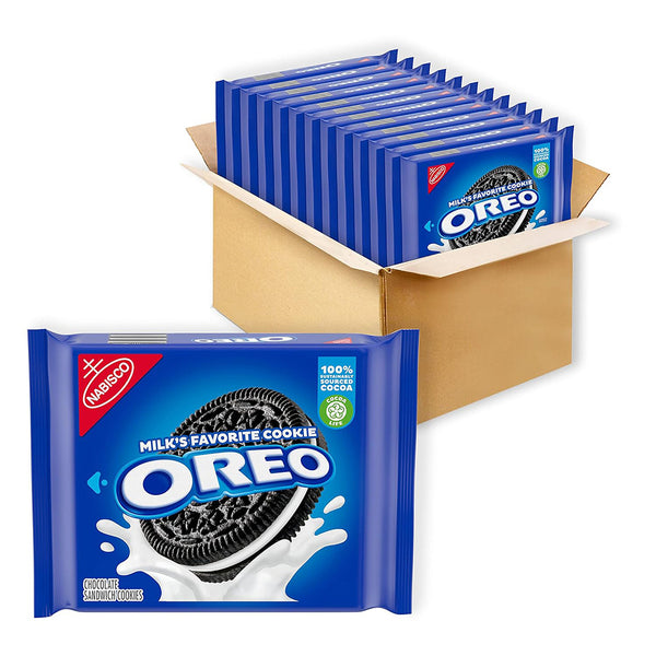 OREO Chocolate Sandwich Cookies, 12 - 13.29 oz Packs