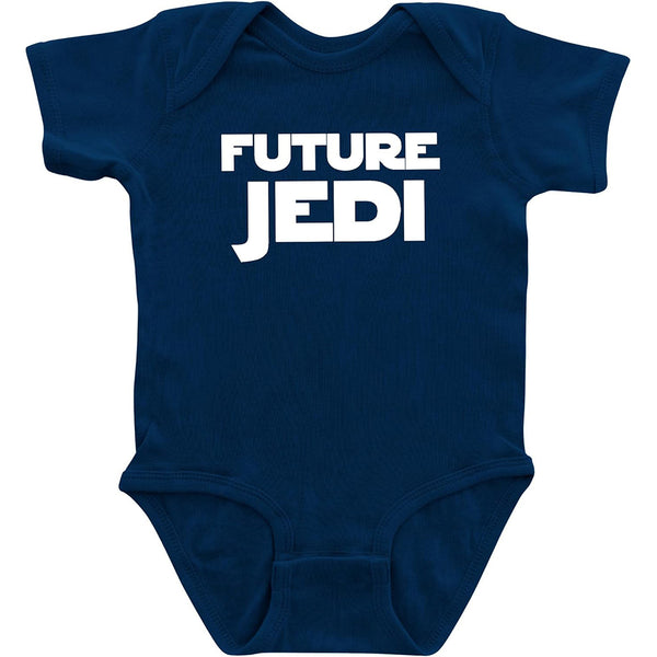 Apericots Future Jedi Baby Short Sleeve Bodysuit - 100% Cotton (0-18 months)