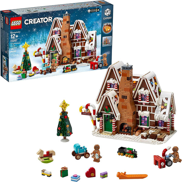 LEGO Creator Expert Gingerbread House 10267 Building Kit (1,477 Pieces)