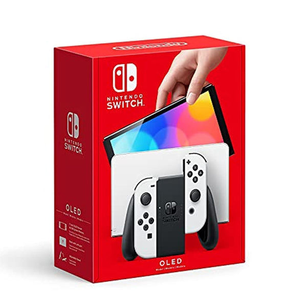 Nintendo Switch – OLED Model w/ White Joy-Con