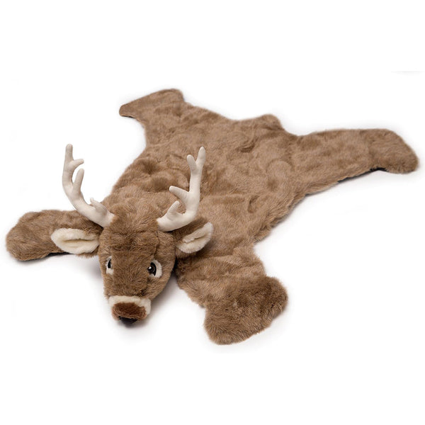 Carstens Plush White Tail Deer Kids Animal Rug Small